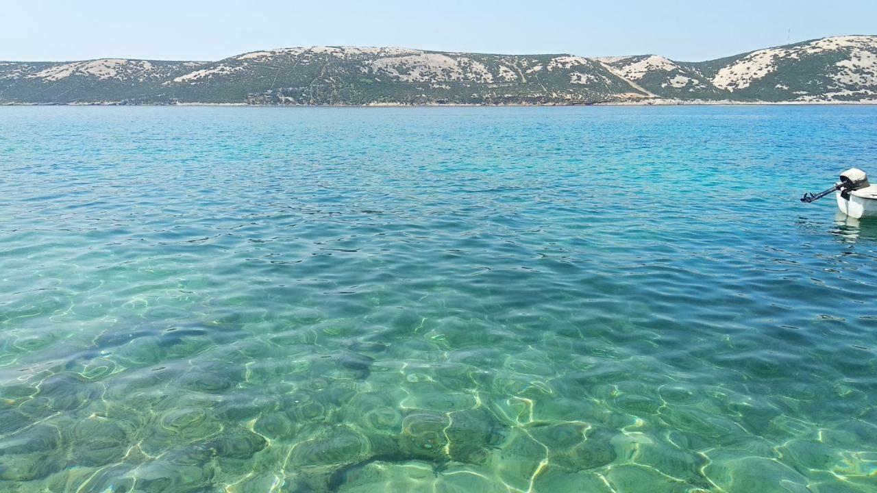 Sea Breeze Apartments With Private Beach And Boat Anchorage Stara Novalja Eksteriør billede